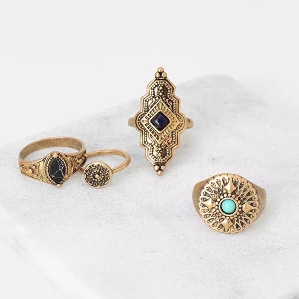 Antique Gold Art Deco Rings